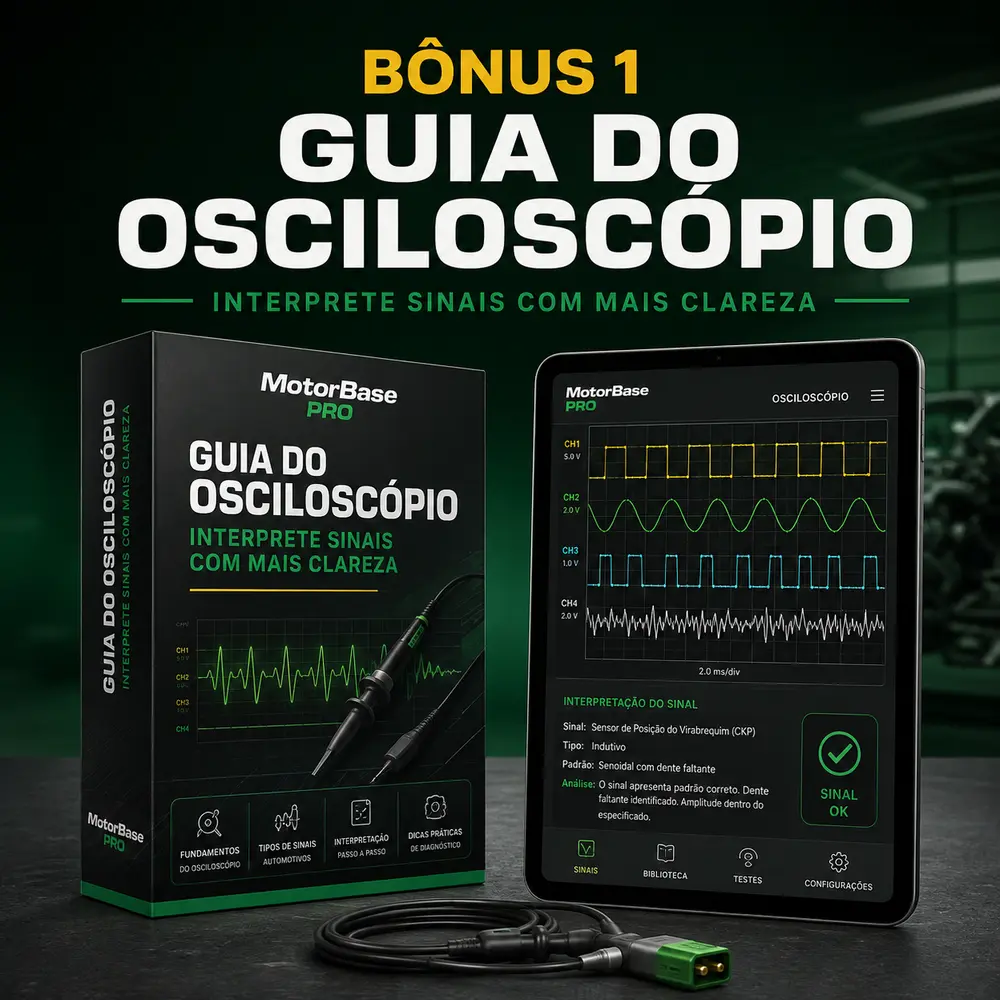 Bônus 1 — Guia do Osciloscópio: interprete sinais com mais clareza